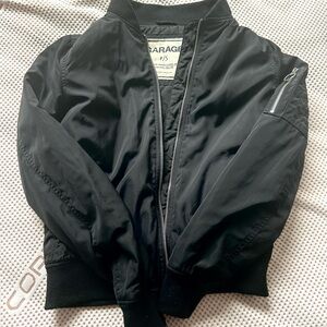Garage Black Bomber Jacket